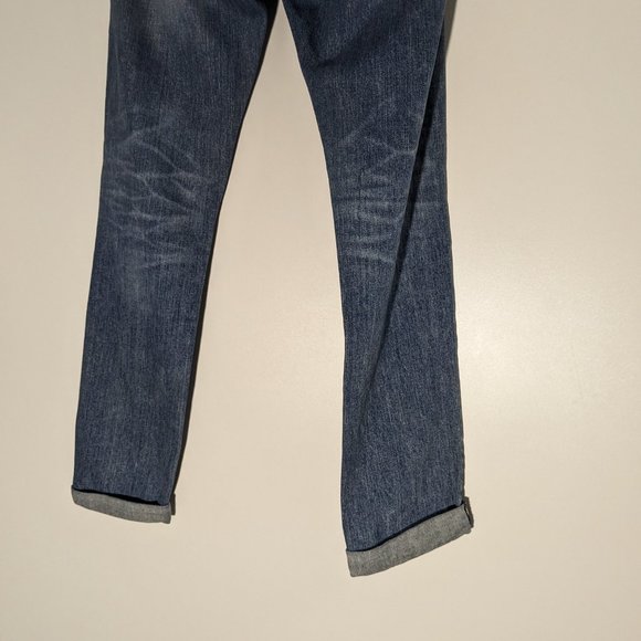 Rag & Bone The Dre Faded Rolled Jeans Size 26 - Picture 8 of 9